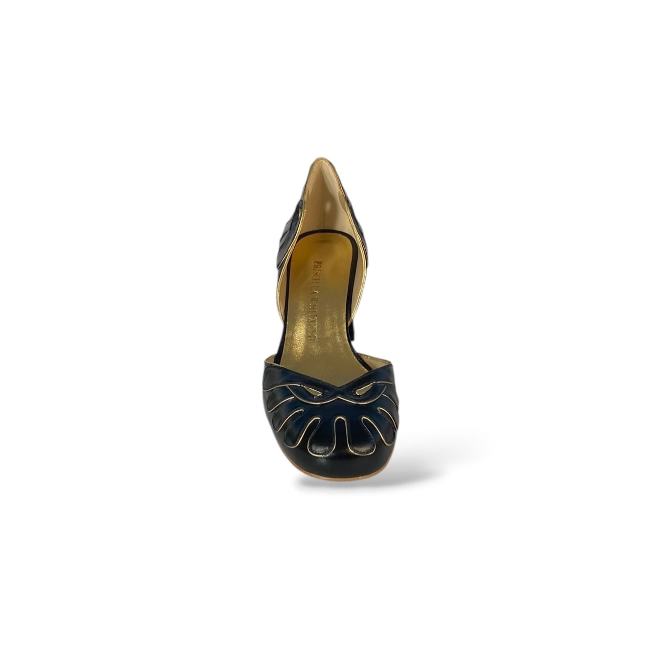 Boneca Pétalas Preto com Ouro
