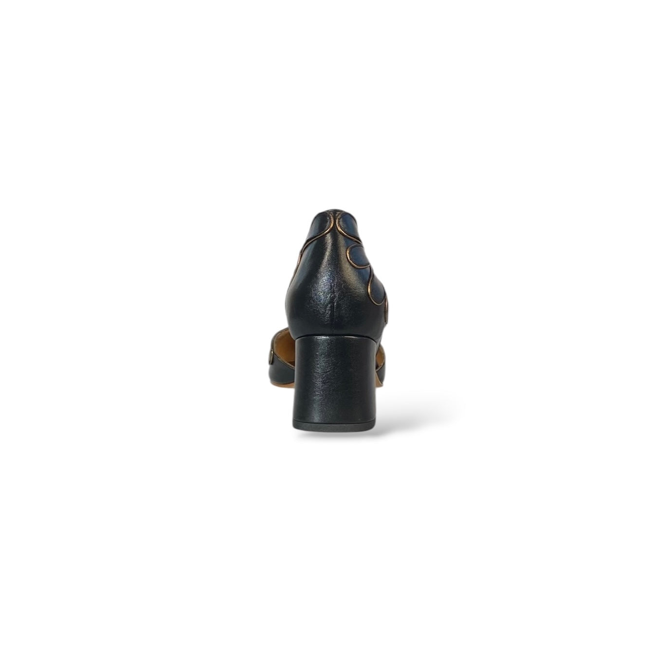 Boneca Pétalas Preto com Ouro