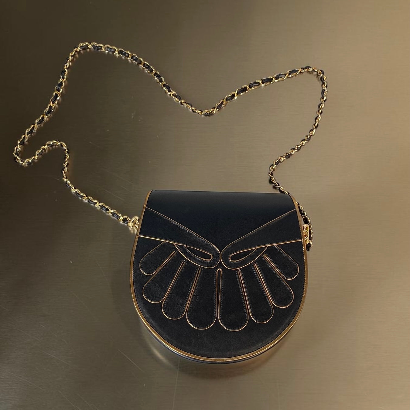 Bolsa Pétalas Preto