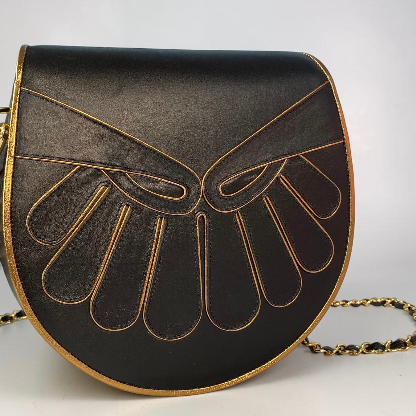 Bolsa Pétalas Preto