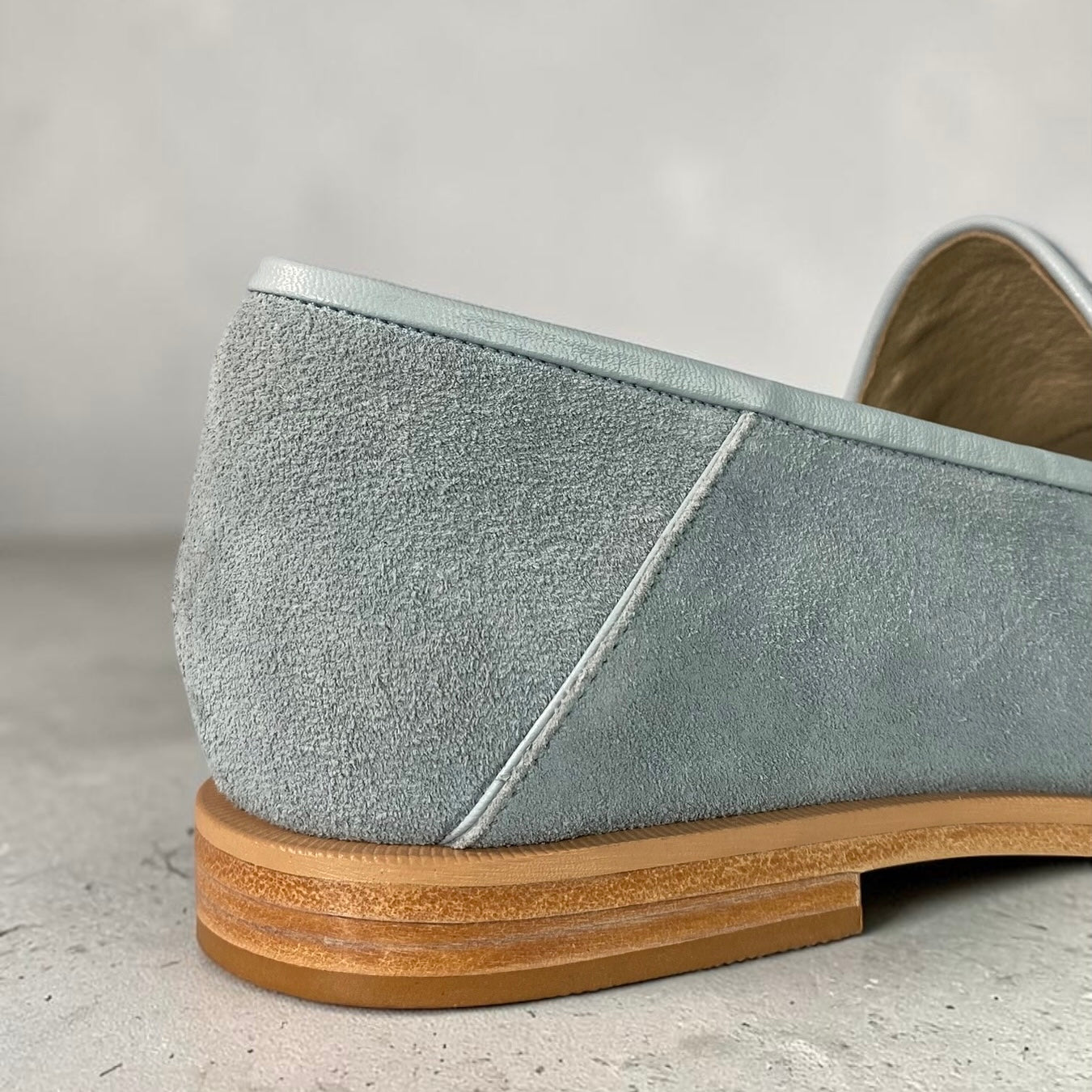 Mocassim Thayane Azul Claro