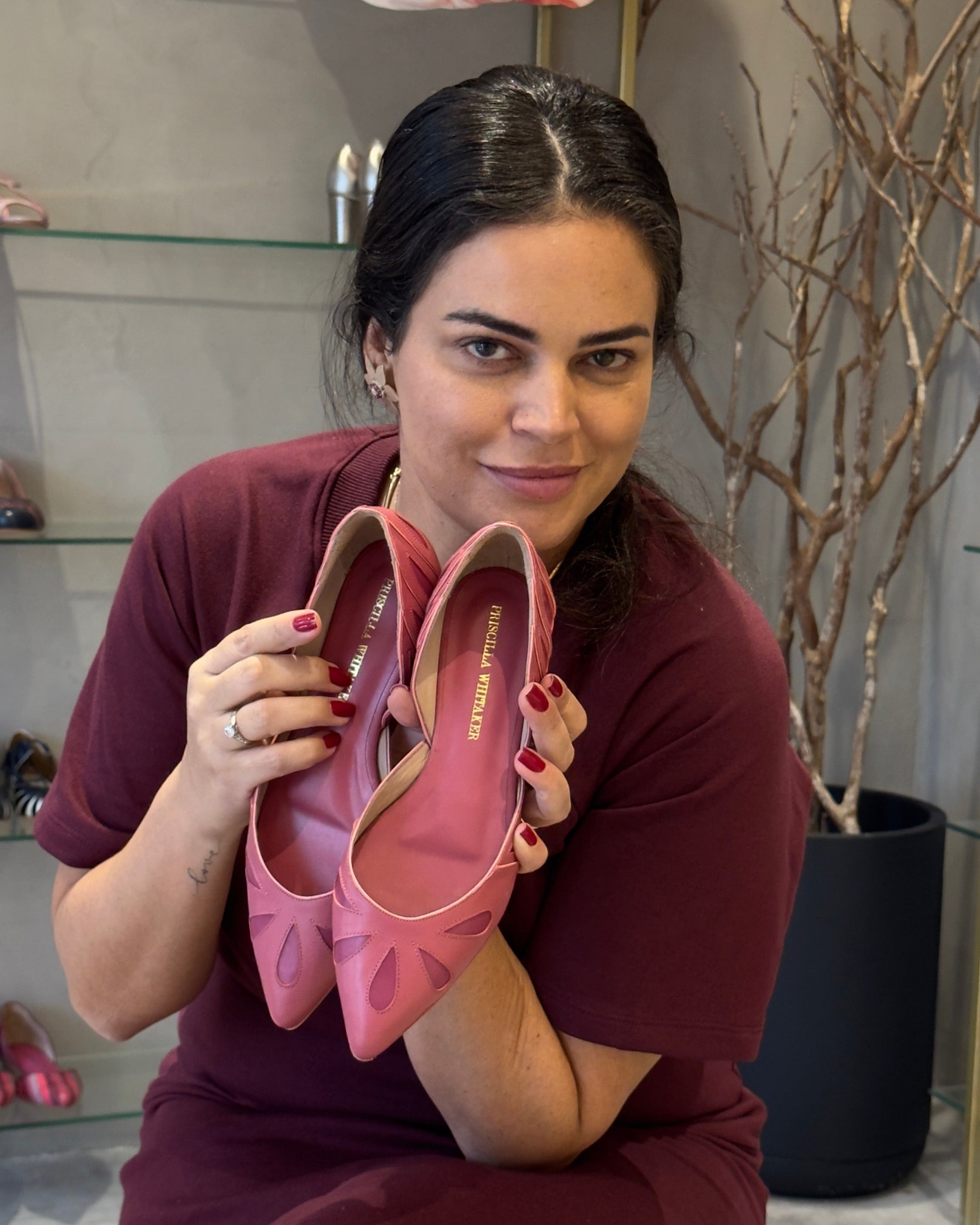 Sapatilha Girassol  Rosa