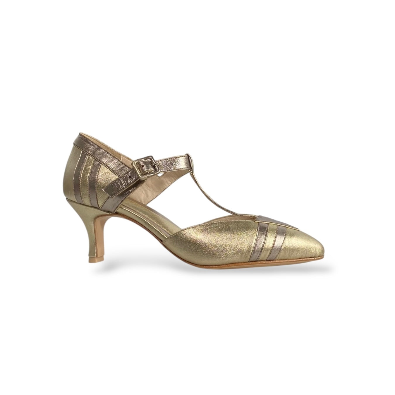 Scarpin Stella Champagne