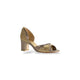 Peep toe Sereno Prata Velho