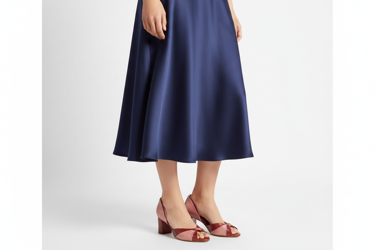 Peep toe Sereno Vinho com rosa