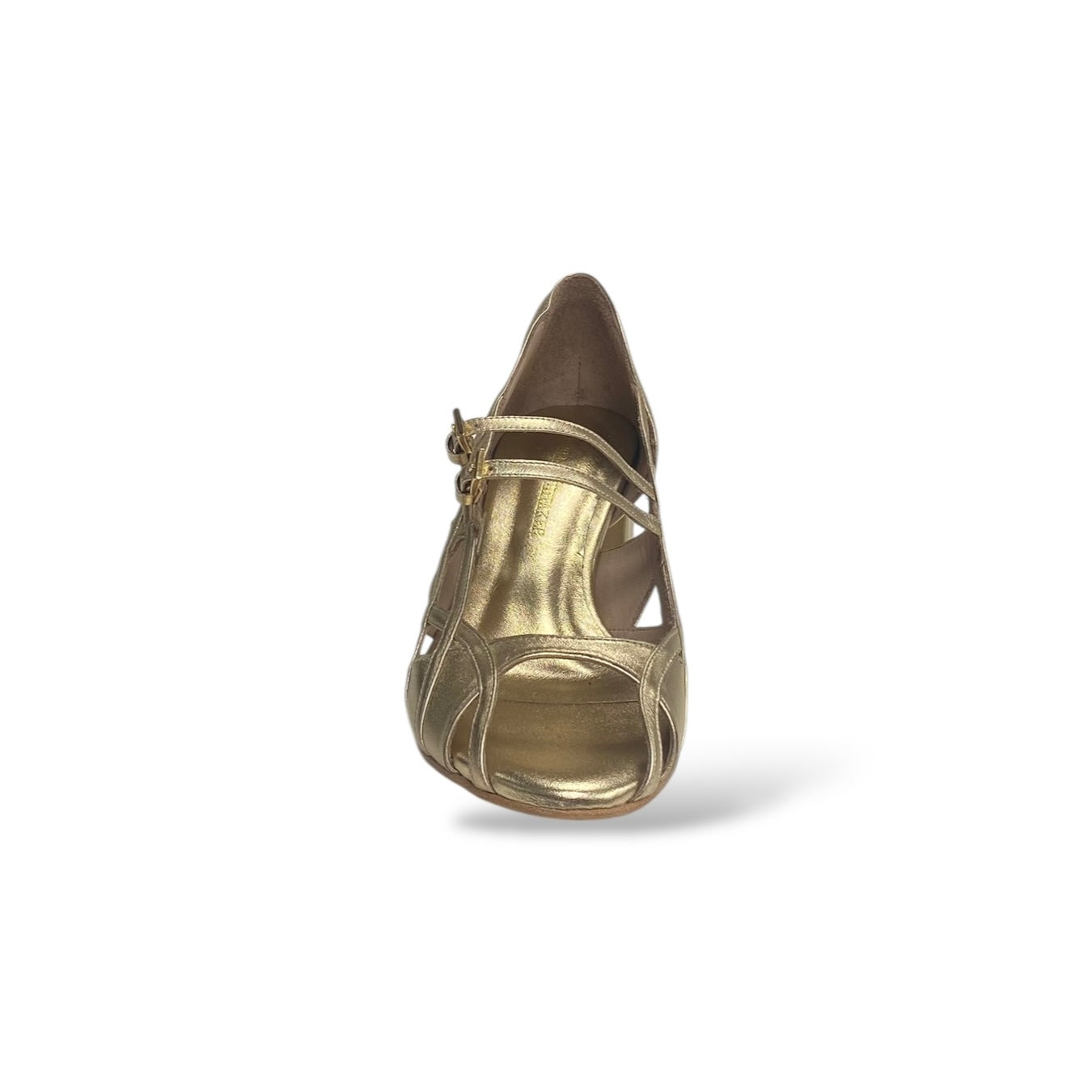 Peep toe Grazia Champagne