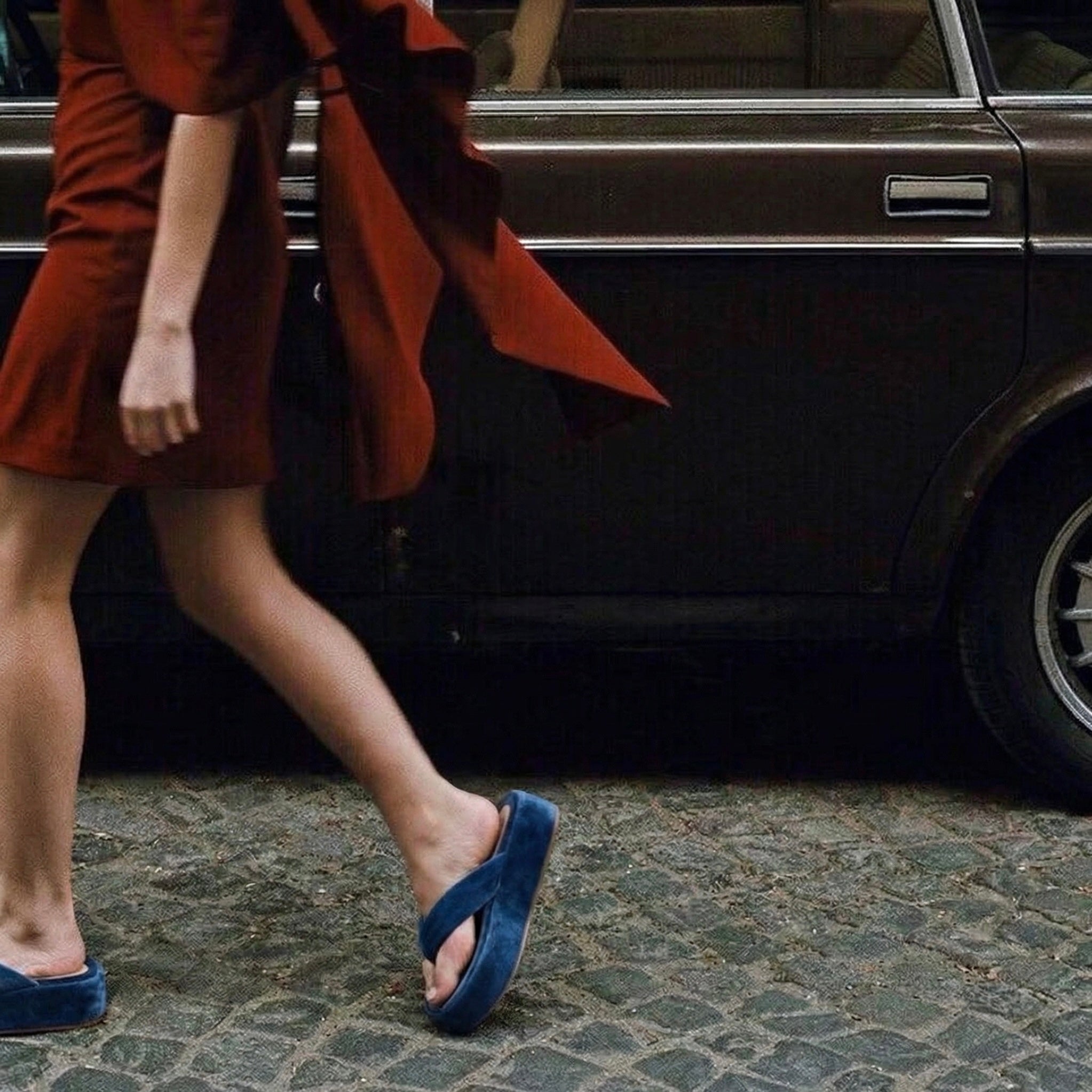 Flatform Tamires Azul