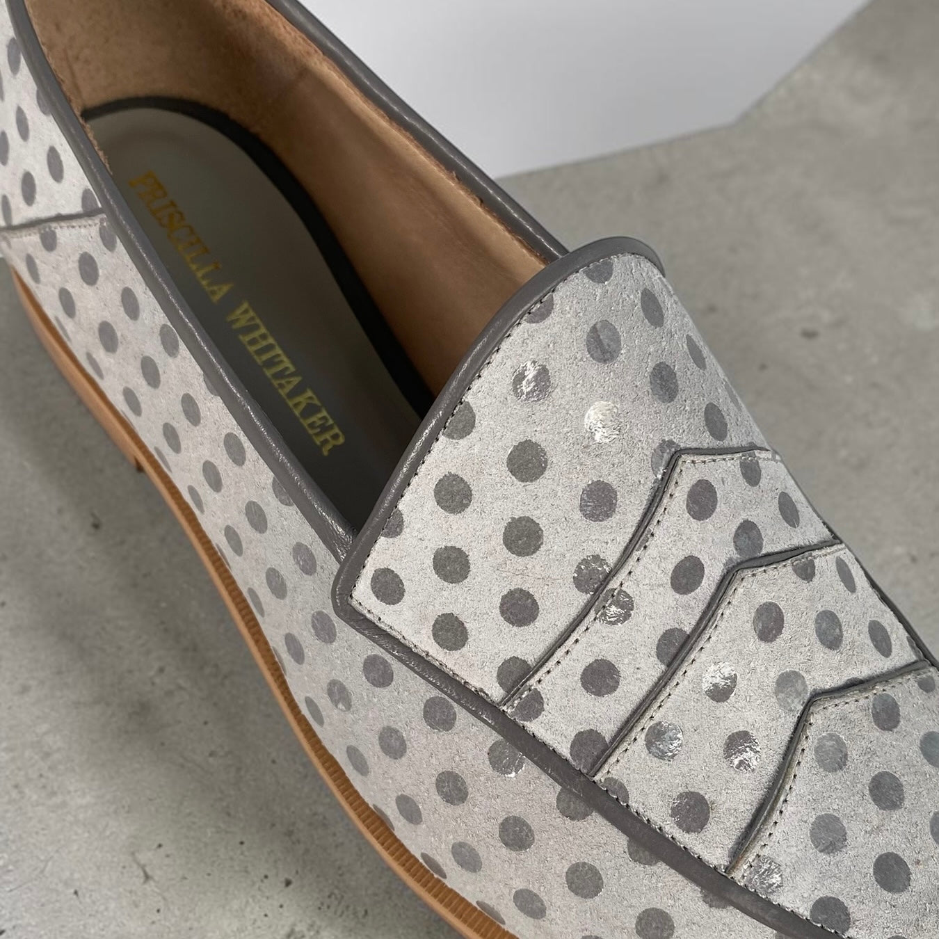 Mocassim Thayane Cinza