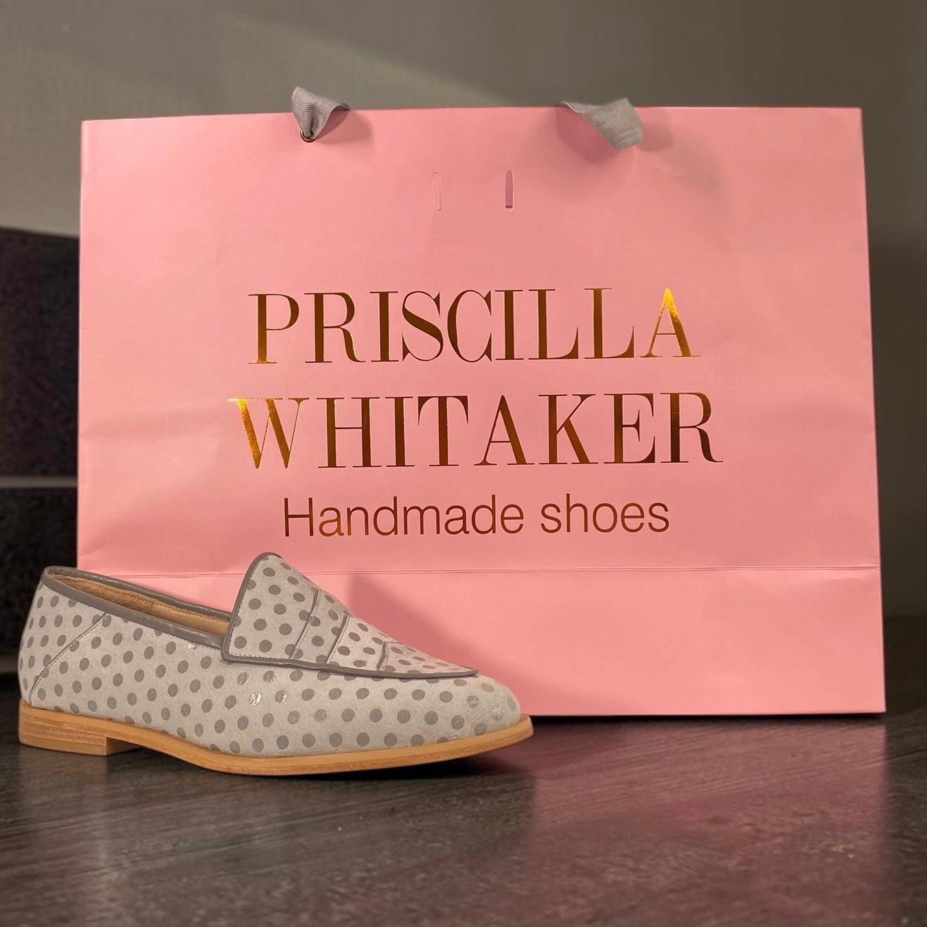 Mocassim Thayane Cinza