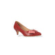 Scarpin Manuella Rosa e Vermelho