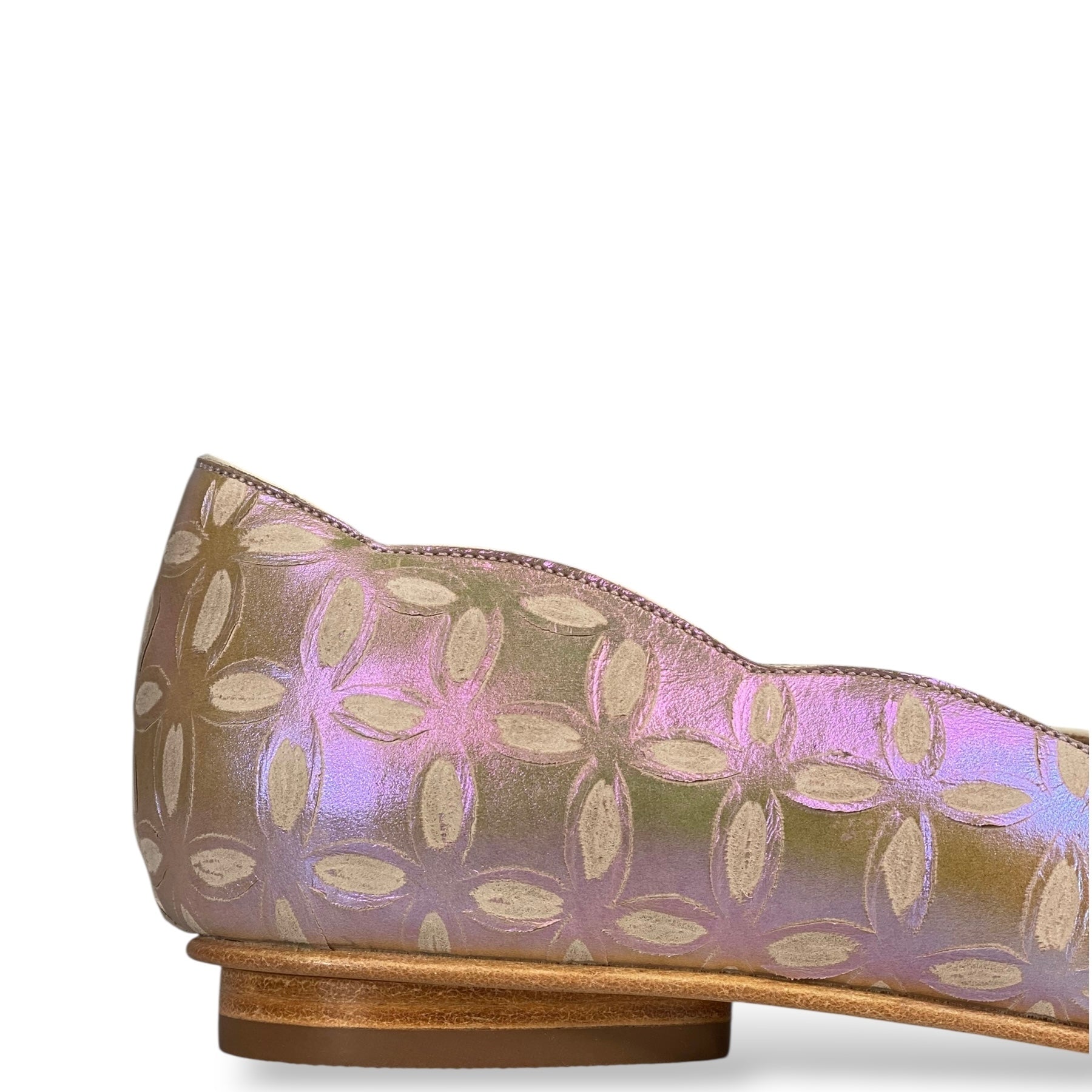 Floribela Holographic Ballet Flats