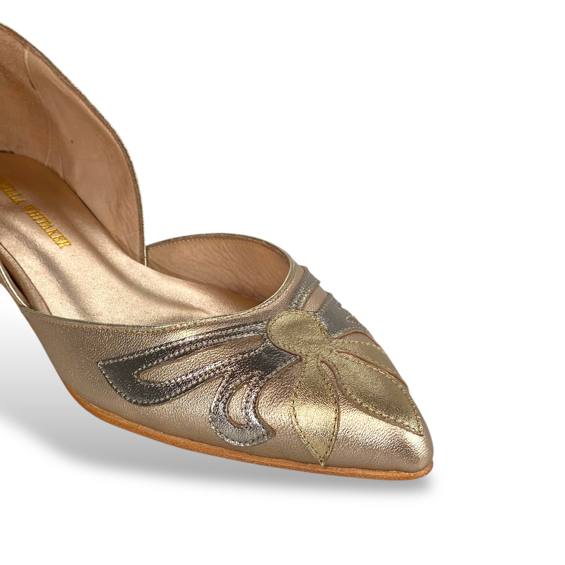 Pink Violet Ballet Flats