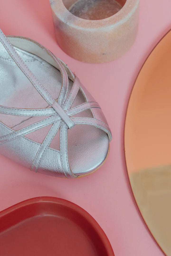 Sandália Amaya Prata