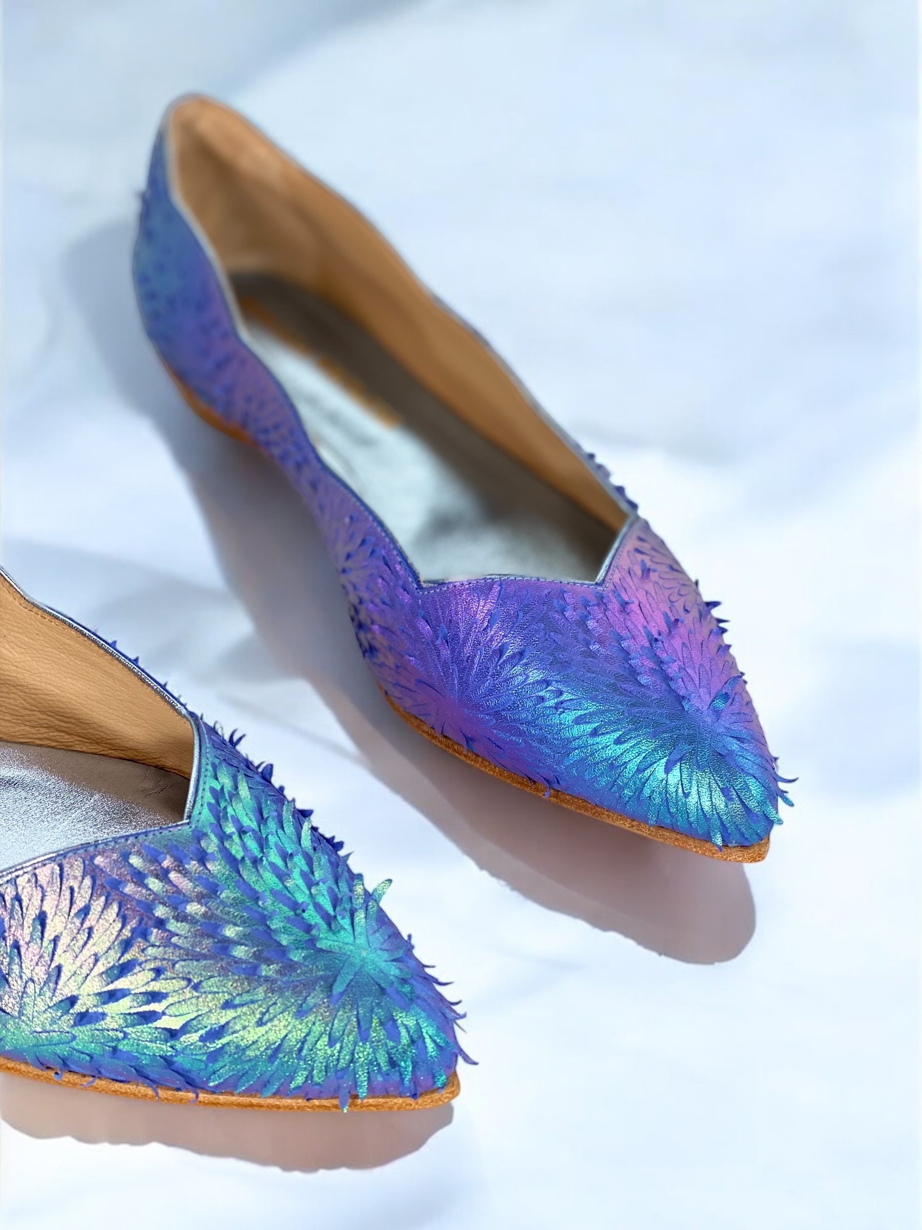 Sapatilha Elaine Holográfico