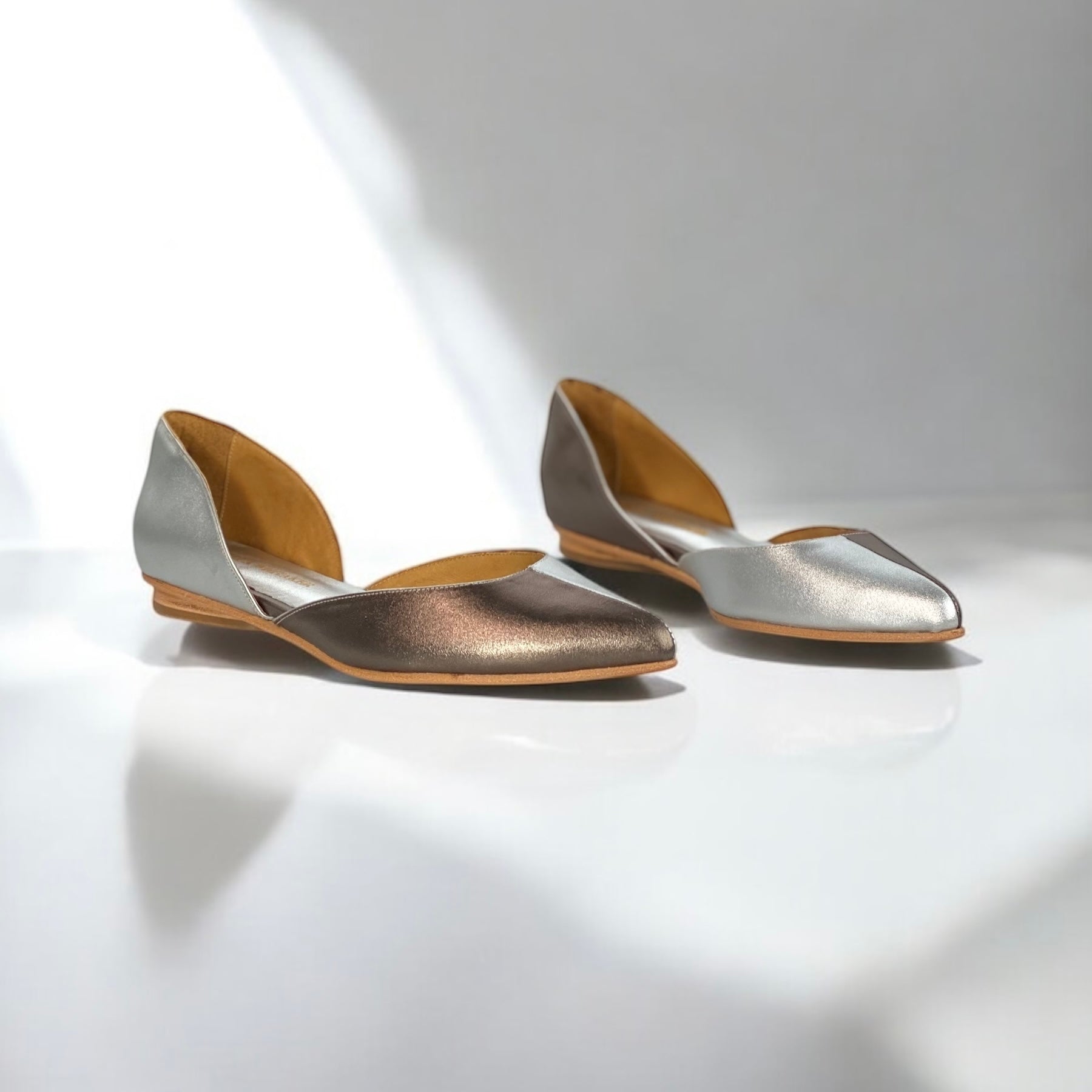 Sapatilha Mia Ônix com Prata