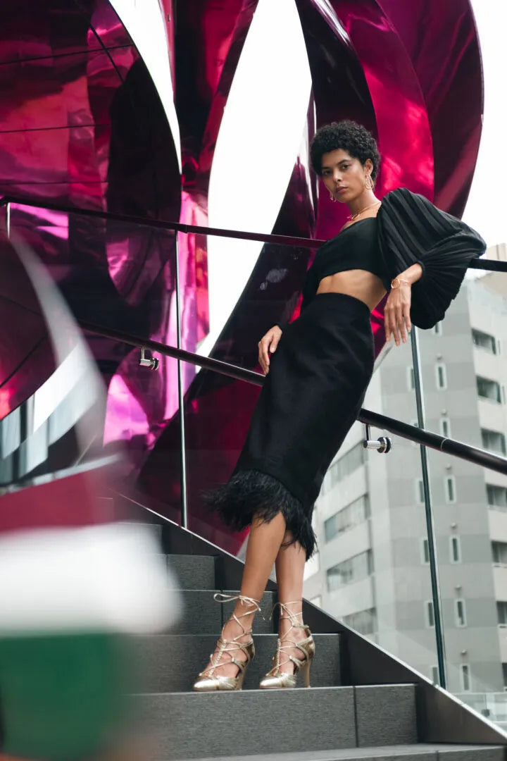 Scarpin Thaires Champagne