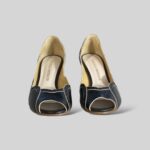 Peep Toe Ingrid Preto