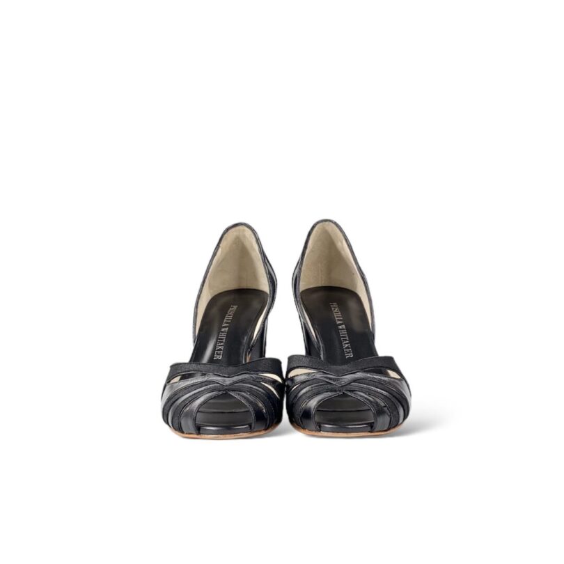 Peep Toe Theodora All Black