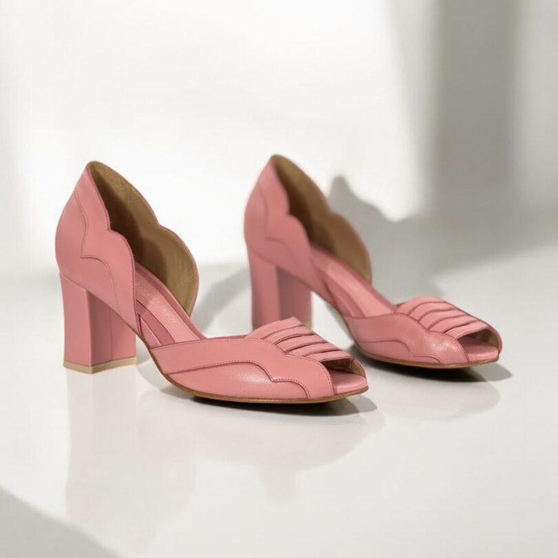 Peep Toe Maribel Rosa