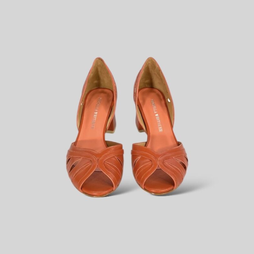 Peep Toe Helo Coral